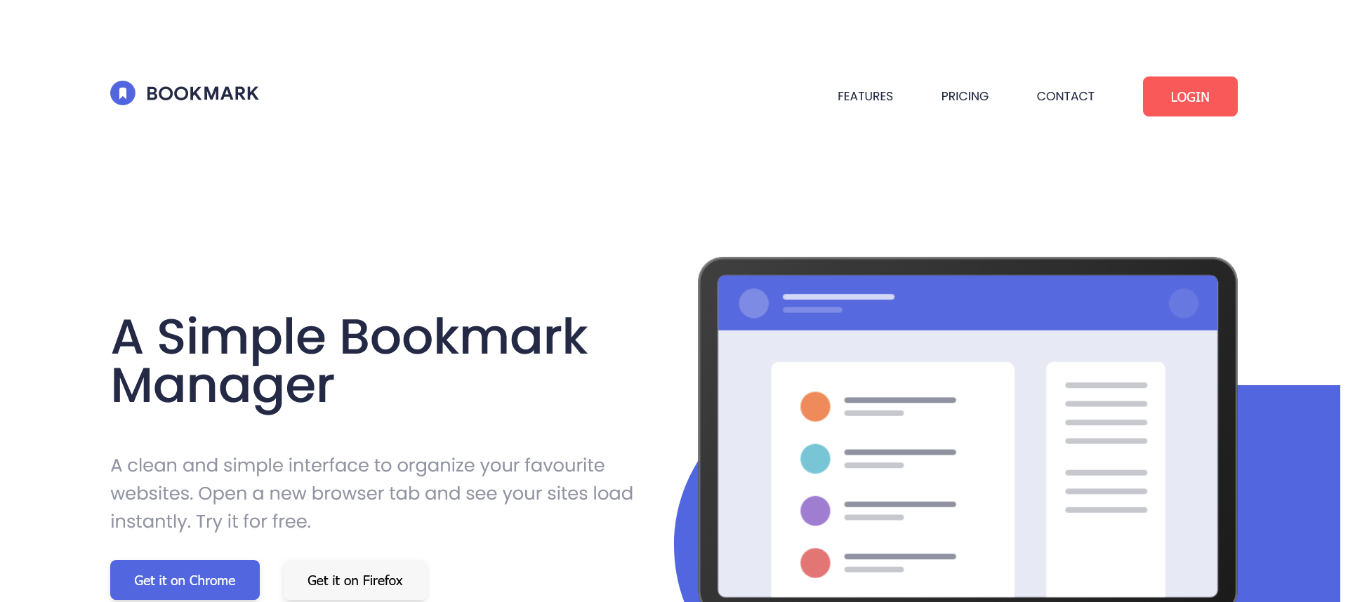 bookmark-landing-page